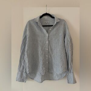 Reformation Linen Button Up Shirt